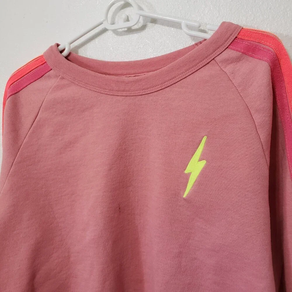 Aviator Nation Bolt Cropped Sweatshirt - Picture 10 of 16